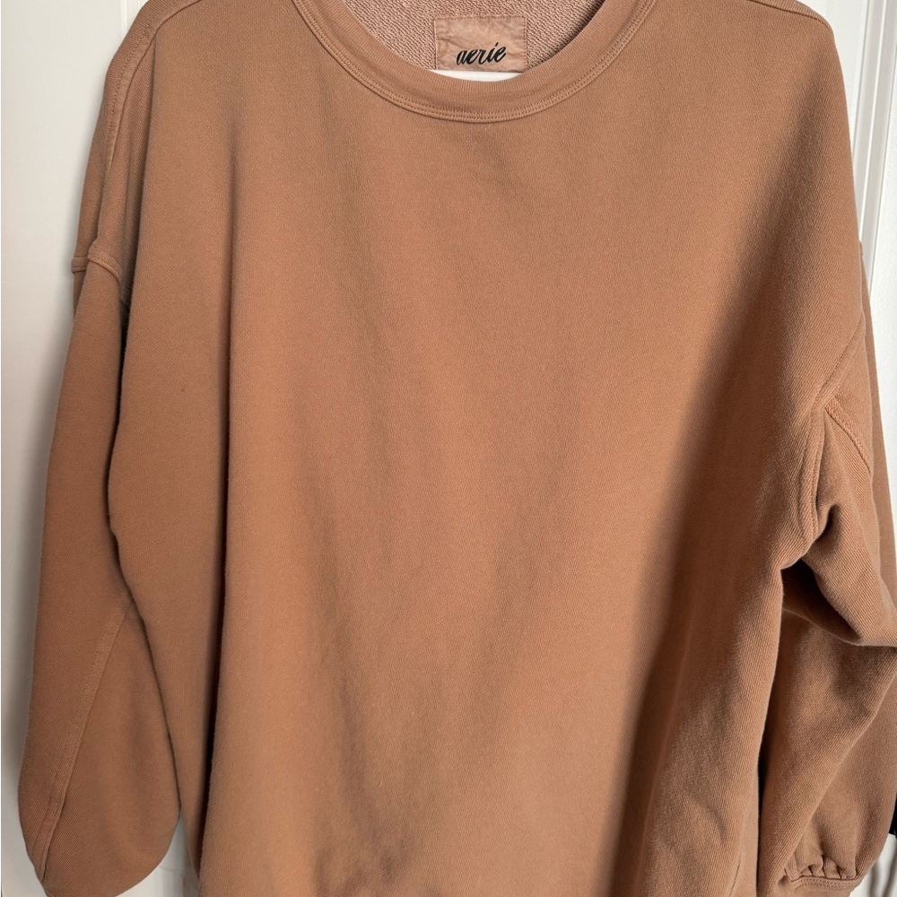 Aerie Crew Neck Sweatshirt with textured knit